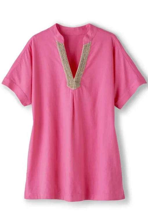 Annalise Linen Blend Tunic