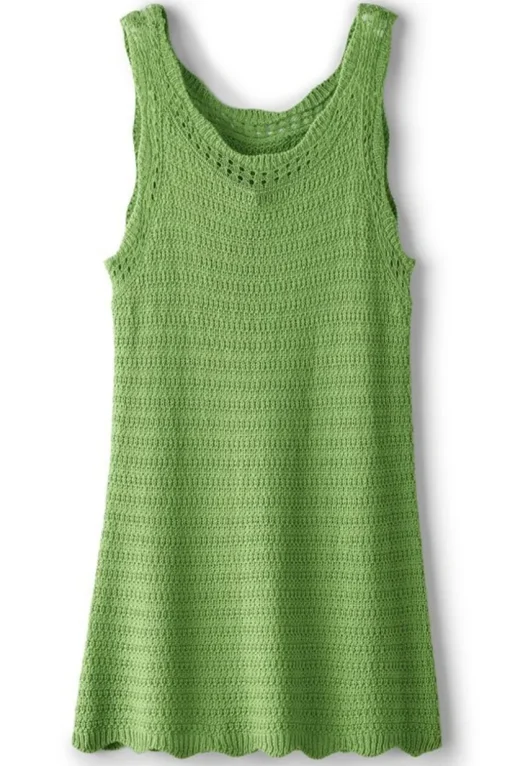 April Crochet Sweater Tank