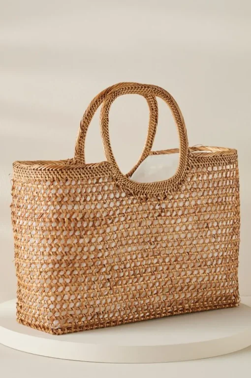 April Woven Bag