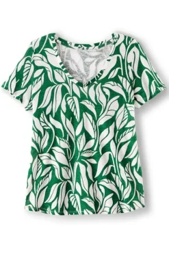 Aubrey Linen Slub Tee