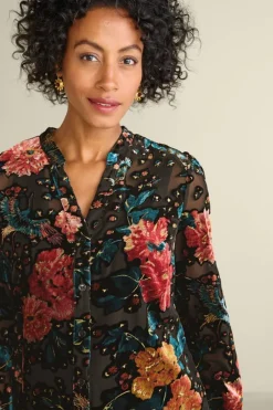 Autumn Velvet Tunic