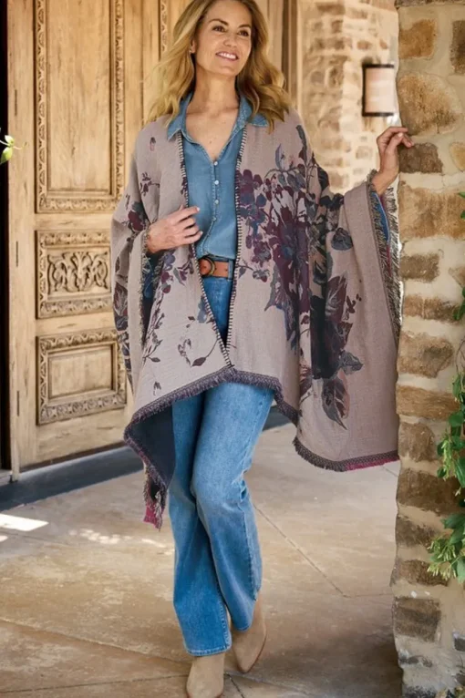 Beatrix Floral Wrap