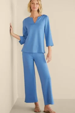 Ceri Knit Wide-Leg Pants