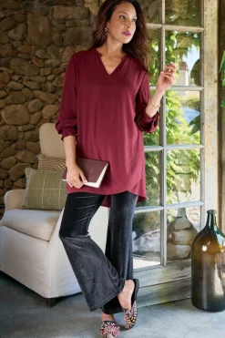Gianna Velvet Bootcut Pants