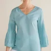Heloise Eyelet Sleeve Tunic