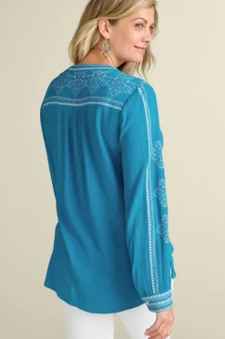 Imane Gauze Tunic