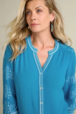 Imane Gauze Tunic