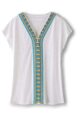 Izabel Embroidered Tee