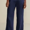 Khulani Wide Leg Gauze Pants