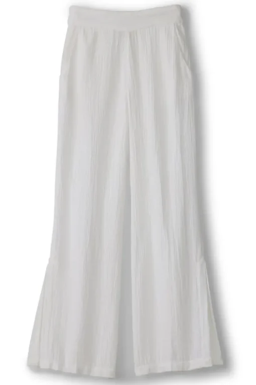 Khulani Wide Leg Gauze Pants