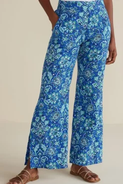 Khulani Wide Leg Gauze Pants