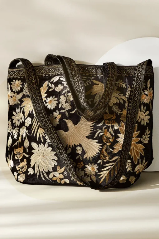 Lenora Embroidered Tote