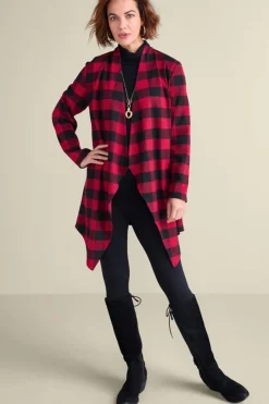 Mad About Plaid Topper