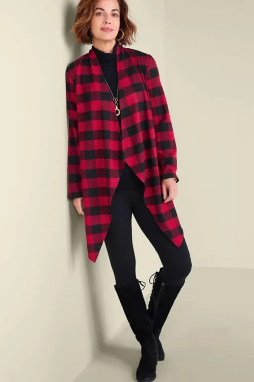 Mad About Plaid Topper