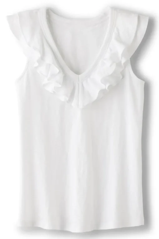 Marybeth Ruffle Tank