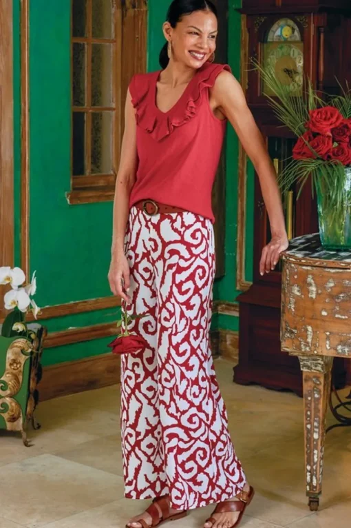 Marybeth Ruffle Tank