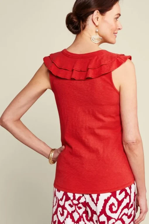 Marybeth Ruffle Tank