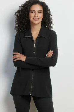 Meria Zip Cardi