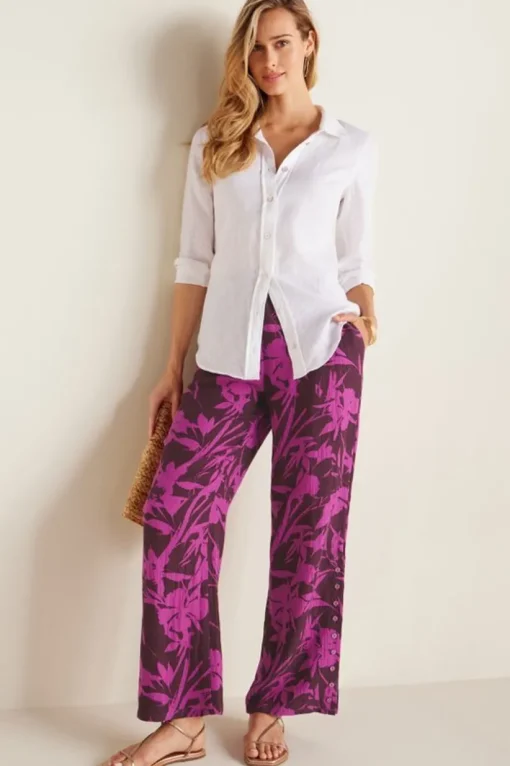 Oceo Gauze Wide-Leg Pants