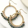Phoebe Beads Hoop Earrings