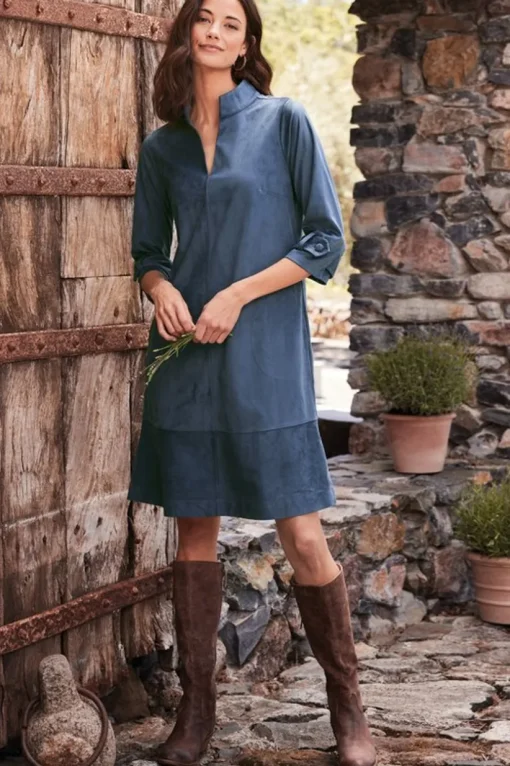 Rani Faux Suede Dress
