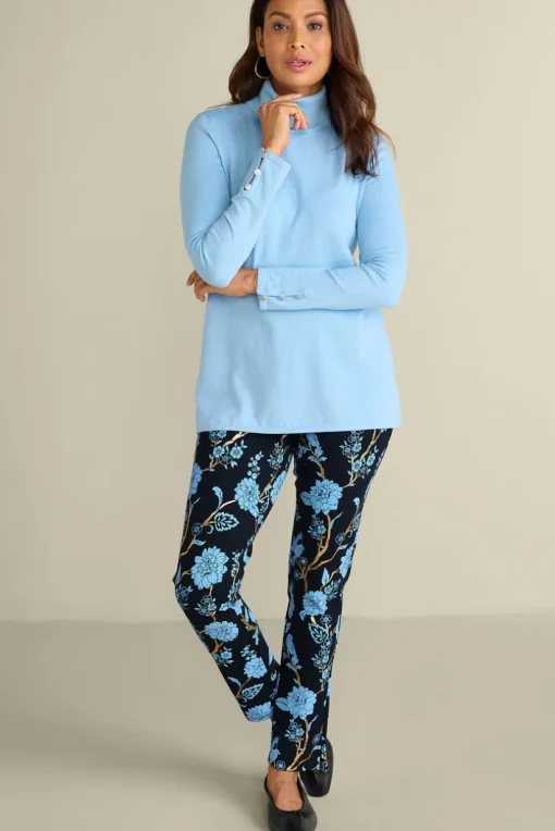 Soft Essential Ponte Slim Leg Pants