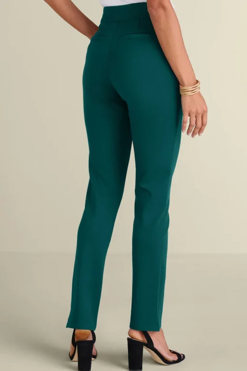 Soft Essential Ponte Slim Leg Pants