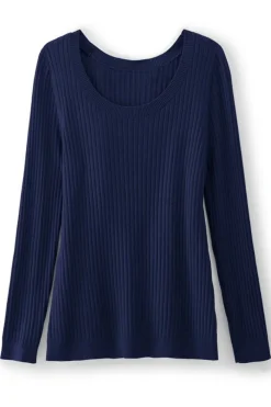 Soft Essential Ribbed Pullover Sweater