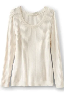 Soft Essential Ribbed Pullover Sweater
