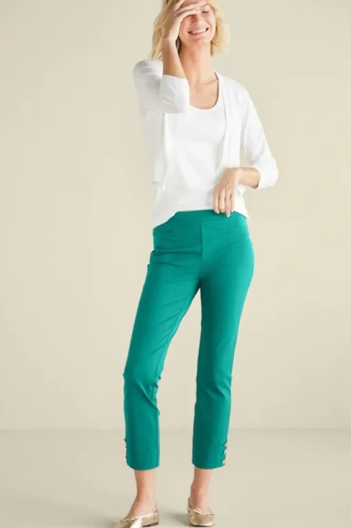 Soft Essential Superla Slim Leg Crop Pants
