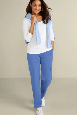 Soft Essential Supima 3/4 Sleeve Tee I