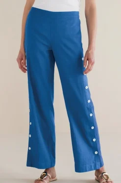 Sonoma Linen Blend Wide Leg Pants