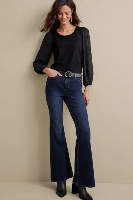Ultimate Denim Flare Jeans