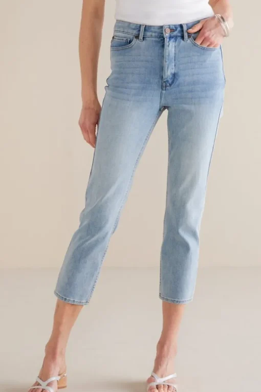 Ultimate Denim Slim Leg Crop Jeans