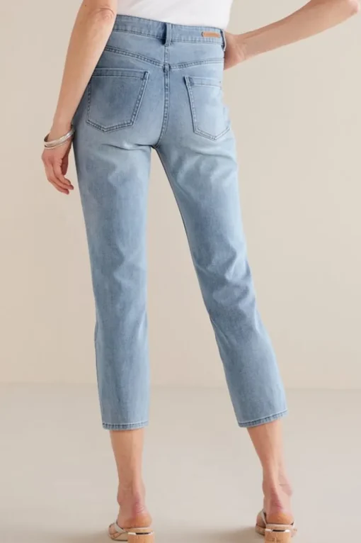Ultimate Denim Slim Leg Crop Jeans