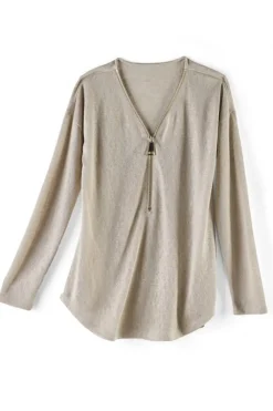 Valentina Zip Sweater