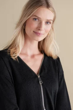 Valentina Zip Sweater