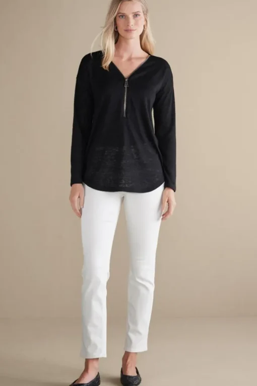 Valentina Zip Sweater