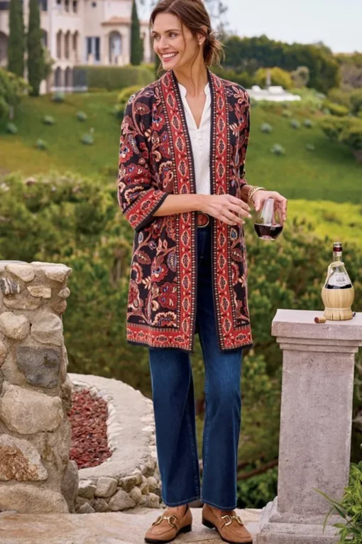 Vitrine Jacquard Cardigan