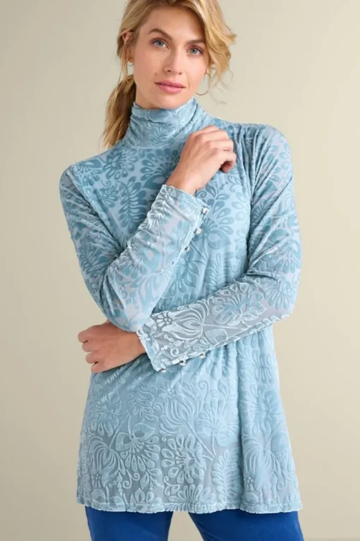 Walden Velvet Turtleneck