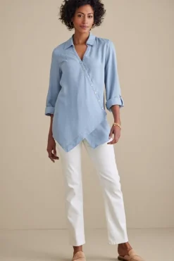 Washed Tencel™ Tunic