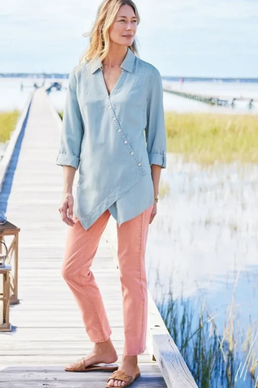Washed Tencel™ Tunic